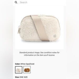 Lululemon belt bag- new/never used